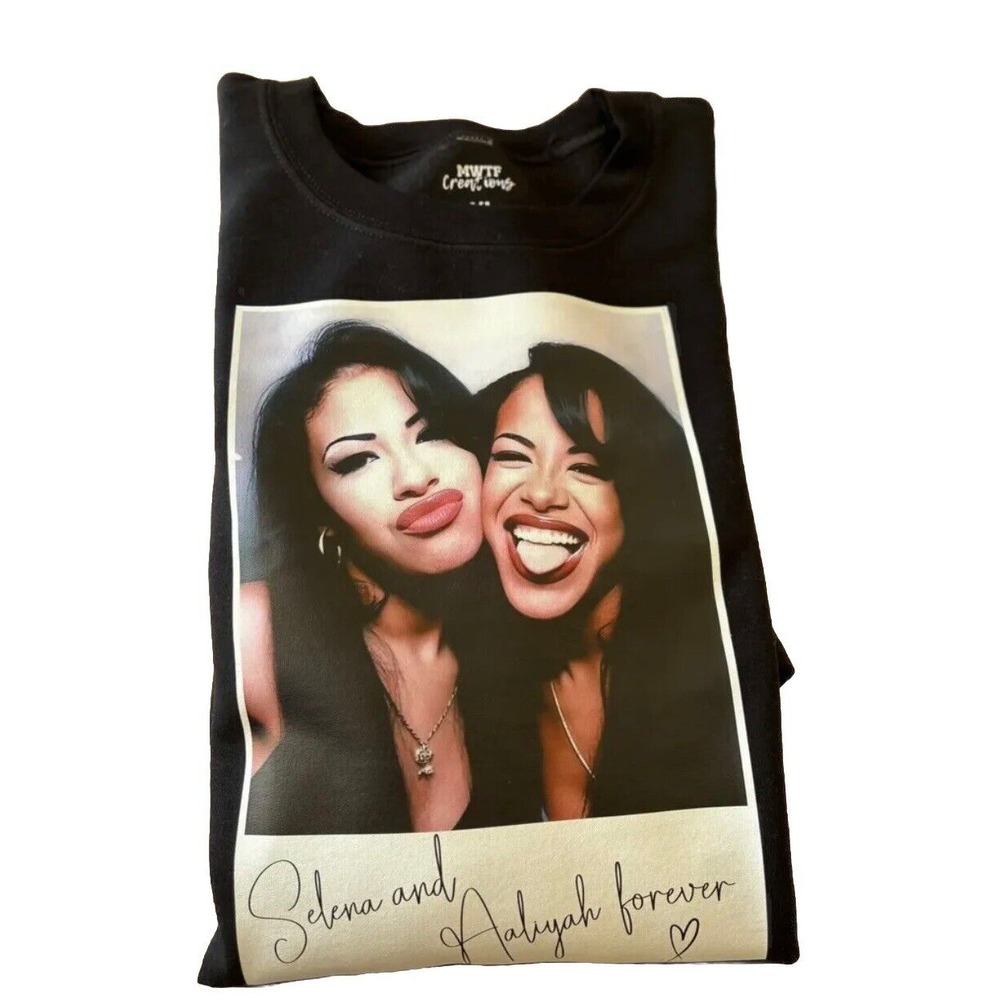 Vintage Selena & Aaliyah Forever Photo Booth T-Shirt Unisex Size 3XL